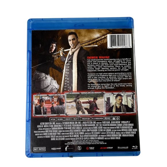 Apokalips X Action Adventure Sci Fi Blue Ray u 2014 NR Farid Kamil Jehan Miskin - Picture 2 of 2